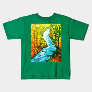 Klamath River,Oregon Kids T-Shirt